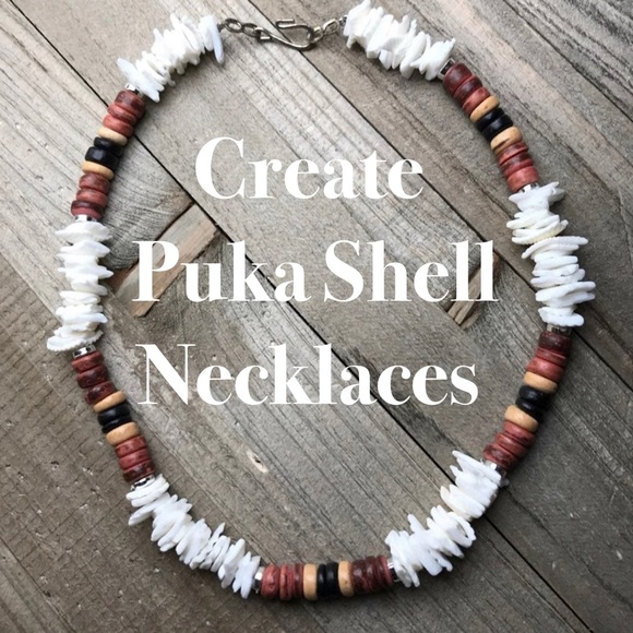 300+ White Square Puka Pooka Shell Beads Jewelry Making Crafting DIY Bulk Lot - Picture 5 of 11